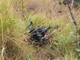 BR-356: moto roubada é encontrada escondida em mata às margens da Serra da Santa, em Itabirito BR-356: moto roubada é encontrada escondida em mata às margens da Serra da Santa, em Itabirito