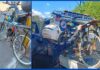 Itabirito: adolescente tem ciclomotor artesanal removido após ser pego fazendo manobras arriscadas no PA Itabirito: adolescente tem ciclomotor artesanal removido após ser pego fazendo manobras arriscadas no PA