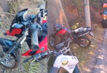 Acidente no São José, Itabirito: moto era furtada; condutor chegou a ficar sob custódia no João XXIII Acidente no São José, Itabirito: moto era furtada; condutor chegou a ficar sob custódia no João XXIII