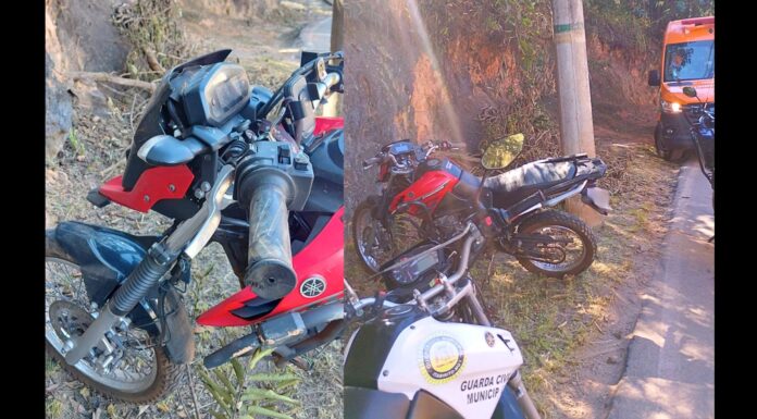 Acidente no São José, Itabirito: moto era furtada; condutor chegou a ficar sob custódia no João XXIII Acidente no São José, Itabirito: moto era furtada; condutor chegou a ficar sob custódia no João XXIII