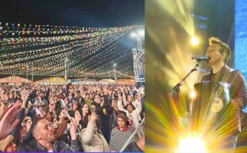 Itabirito: Michel Teló canta com artistas locais e conquista público no Julifest Itabirito: Michel Teló canta com artistas locais e conquista público no Julifest