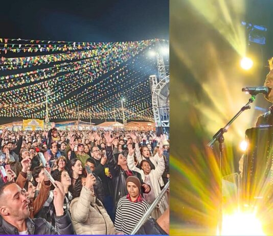 Itabirito: Michel Teló canta com artistas locais e conquista público no Julifest Itabirito: Michel Teló canta com artistas locais e conquista público no Julifest
