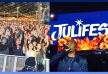 Itabirito: Turma do Pagode leva maior público do Julifest até agora Itabirito: Turma do Pagode leva maior público do Julifest até agora