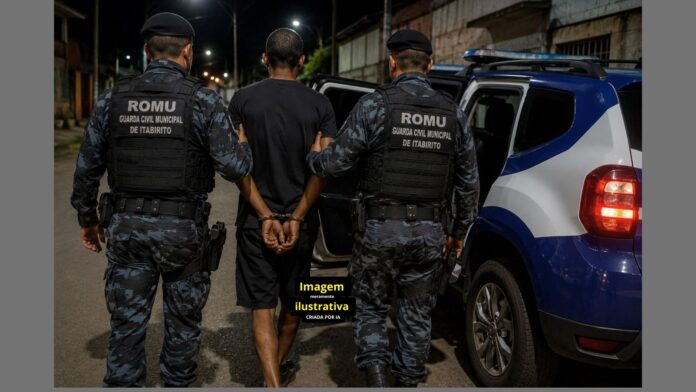 Itabirito: Romu prende procurado que tinha de cumprir mais 8 anos de prisão por tráfico de drogas