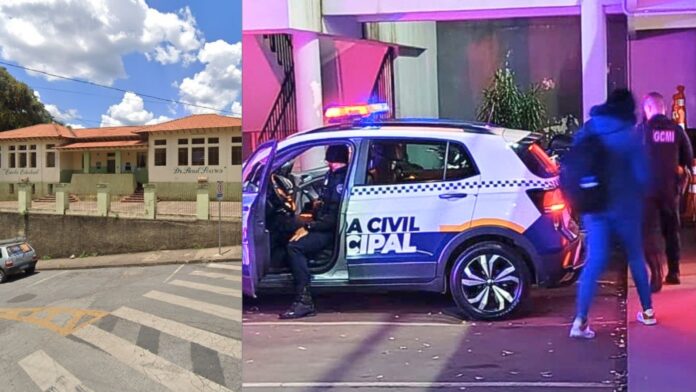 Mãe de aluno agride vice-diretora com capacete durante reunião na Escola Raul Soares, em Itabirito Mãe de aluno agride vice-diretora com capacete durante reunião na Escola Raul Soares, em Itabirito