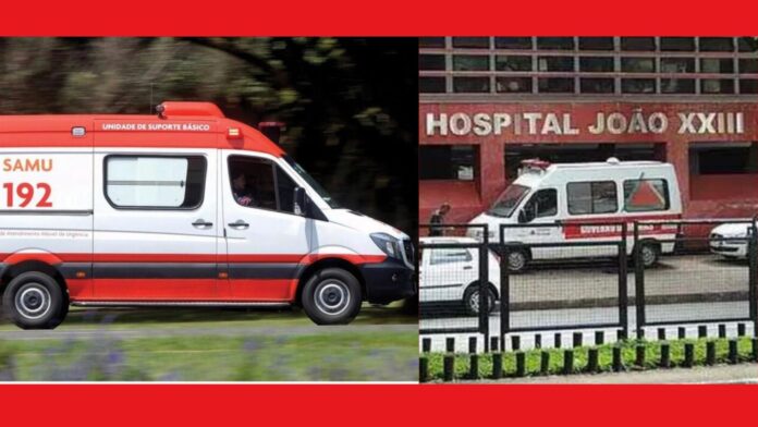 Itabirito: grave acidente de moto no São José mobiliza Samu; condutor é levado para o João XXIII Itabirito: grave acidente de moto no São José mobiliza Samu; condutor é levado para o João XXIII
