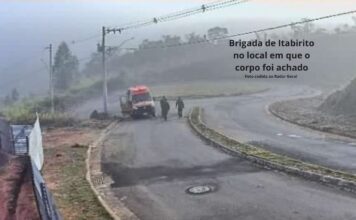 Homem morto em Itabirito é de Eunápolis (BA) e pode ter sido atropelado; PM registra como homicídio Homem morto em Itabirito é de Eunápolis (BA) e pode ter sido atropelado; PM registra como homicídio