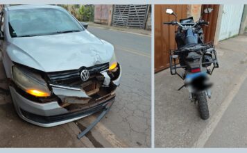 Acidente em Itabirito: motociclista diz que motorista avançou parada obrigatória; GCM acionada Acidente em Itabirito: motociclista diz que motorista avançou parada obrigatória; GCM acionada