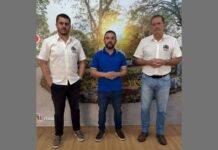Itabirito anuncia recursos para construção de Unidade Básica de Saúde no bairro Água Limpa Raphael Rondow, Márcio Juninho e Élio da Mata anunciam para construção de UBS no bairro Água Limpa. Foto - reprodução.