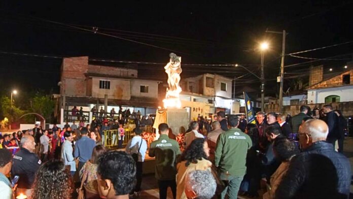 Ouro Preto: entrada de Antônio Pereira ganha imagem de Nossa Senhora da Conceição da Lapa
