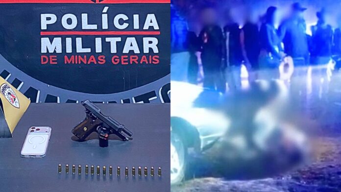 Homem apontado como autor de duplo homicídio em Passagem de Mariana é preso Homem apontado como autor de duplo homicídio em Passagem de Mariana é preso