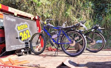Itabirito: 2 bicicletas motorizadas irregulares são apreendidas no Padre Eustáquio Itabirito: 2 bicicletas motorizadas irregulares são apreendidas no Padre Eustáquio