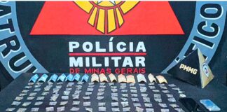Após denúncia, PM prende traficante com mais de 100 buchas de maconha em Ouro Preto Após denúncia, PM prende traficante com mais de 100 buchas de maconha em Ouro Preto
