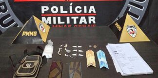 Mariana: traficante é preso com crack e cocaína no Santa Clara