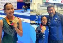 É OURO! Ana Júlia, de Itabirito, é campeã sul-americana de ginástica É OURO! Ana Júlia, de Itabirito, é campeã sul-americana de ginástica