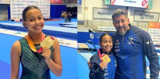 É OURO! Ana Júlia, de Itabirito, é campeã sul-americana de ginástica É OURO! Ana Júlia, de Itabirito, é campeã sul-americana de ginástica