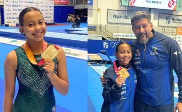 É OURO! Ana Júlia, de Itabirito, é campeã sul-americana de ginástica É OURO! Ana Júlia, de Itabirito, é campeã sul-americana de ginástica