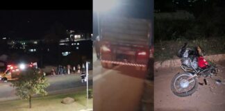 BR-356, Itabirito: em tentativa de ultrapassagem, motociclista bate em carro e morre atropelado por carreta BR-356, Itabirito: em tentativa de ultrapassagem, motociclista bate em carro e morre atropelado por carreta