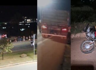 BR-356, Itabirito: em tentativa de ultrapassagem, motociclista bate em carro e morre atropelado por carreta BR-356, Itabirito: em tentativa de ultrapassagem, motociclista bate em carro e morre atropelado por carreta