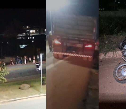 BR-356, Itabirito: em tentativa de ultrapassagem, motociclista bate em carro e morre atropelado por carreta BR-356, Itabirito: em tentativa de ultrapassagem, motociclista bate em carro e morre atropelado por carreta