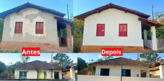 Festival Uaimií, Itabirito: sem custo para moradores, 15 casas do núcleo histórico de Acuruí recebem nova pintura Festival Uaimií, Itabirito: sem custo para moradores, 15 casas do núcleo histórico de Acuruí recebem pintura