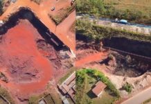 Trecho da BR-040 em risco? Extrações ilegais de minério flagradas à noite entre Itabirito e Nova Lima Trecho da BR-040 em risco? Extrações ilegais de minério flagradas à noite entre Itabirito e Nova Lima