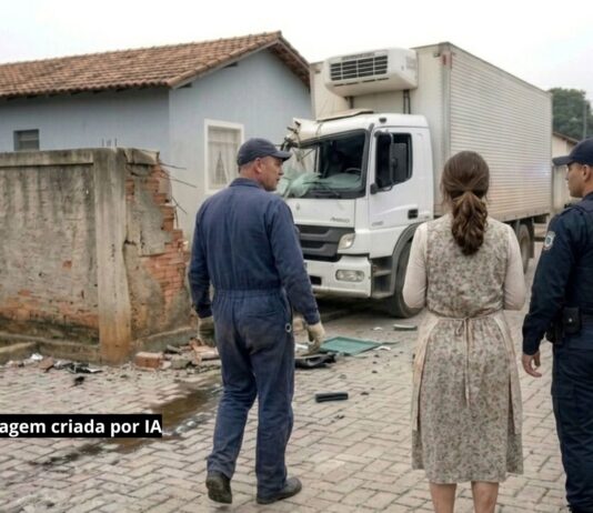 Itabirito: caminhão fica sem freio em oficina, bate em muro, e GCM ajuda envolvidos a fazer acordo Itabirito: caminhão fica sem freio em oficina, bate em muro, e GCM ajuda envolvidos a fazer acordo