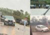 Itabirito: em BR-356 molhada por causa da chuva, acidente acontece na Serra da Santa Itabirito: em BR-356 molhada por causa da chuva, acidente acontece na Serra da Santa