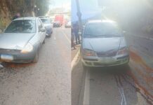 Motorista (de 60 anos) com sinais de embriaguez invade contramão e causa colisão frontal em Itabirito Motorista (de 60 anos) com sinais de embriaguez invade contramão e causa colisão frontal em Itabirito