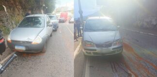 Motorista (de 60 anos) com sinais de embriaguez invade contramão e causa colisão frontal em Itabirito Motorista (de 60 anos) com sinais de embriaguez invade contramão e causa colisão frontal em Itabirito