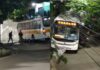 Novo acidente com ônibus escolar em Itabirito; desta vez, envolvendo uma moto