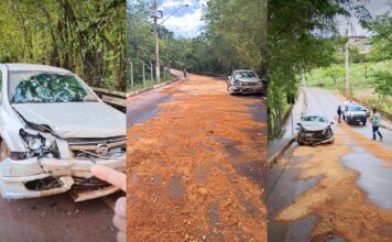 Itabirito: batida entre carros trava trânsito perto da ponte entre Padre Adelmo e Padre Eustáquio Itabirito: batida entre carros trava trânsito perto da ponte entre Padre Adelmo e Padre Eustáquio