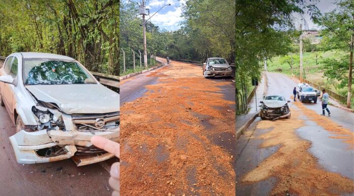 Itabirito: batida entre carros trava trânsito perto da ponte entre Padre Adelmo e Padre Eustáquio Itabirito: batida entre carros trava trânsito perto da ponte entre Padre Adelmo e Padre Eustáquio