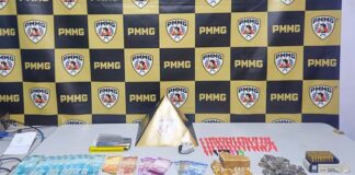 Ouro Preto: homem é preso com crack, skank, 42 munições e mais de R$ 1.800 Ouro Preto: homem é preso com crack, skank, 42 munições e R$ 1.858 reais em dinheiro