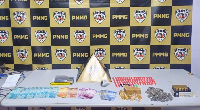 Ouro Preto: homem é preso com crack, skank, 42 munições e mais de R$ 1.800 Ouro Preto: homem é preso com crack, skank, 42 munições e R$ 1.858 reais em dinheiro
