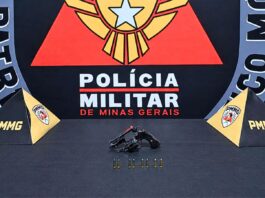 Mariana: após denúncia, PM apreende revólver e munições em casa no Santo Antônio Mariana: após denúncia, PM apreende revólver e munições em casa no Santo Antônio; 1 preso