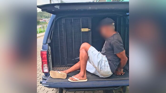 Itabirito: próximo ao Paraki, GCM prende homem com mandado em aberto