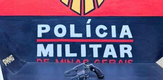 Mariana: após denúncia, PM prende homem com revólver em Cachoeira do Brumado Mariana: após denúncia, PM prende homem com revólver em Cachoeira do Brumado