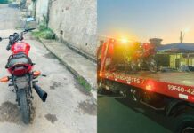 Itabirito: condutor faz manobras perigosas no Centro e é preso pela GCM com moto adulterada no São José Itabirito: condutor faz manobras perigosas no Centro e é preso pela GCM com moto adulterada no São José