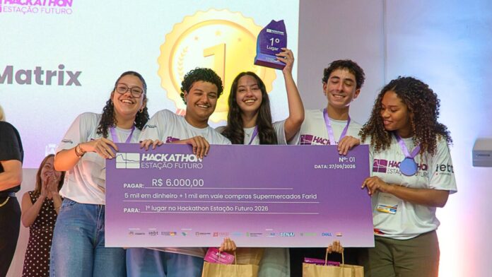 Jovens criam solução para problemas de alagamento em Itabirito e vencem Hackathon 2026 Jovens criam solução para problemas de alagamento em Itabirito e vencem Hackathon 2026