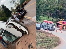 Choque entre carros mata 1 deixa e 3 feridos na BR-356, próximo ao Alphaville; helicóptero acionado Choque entre carros mata 1 deixa e 3 feridos na BR-356, próximo ao Alphaville; helicóptero acionado