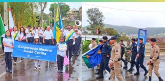 Itabirito, 7 de Setembro: por causa da chuva, desfile das escolas é cancelado Itabirito, 7 de Setembro: por causa da chuva, desfile das escolas é cancelado