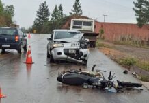 Ouro Preto: motociclista fica ferido após violento choque com carro na BR-356, Coelhos Ouro Preto: motociclista fica ferido após violento choque com carro na BR-356, Coelhos