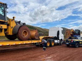 BR-040: PRF apreende máquinas usadas em extração ilegal de minério em Itabirito BR-040: PRF apreende máquinas usadas em extração ilegal de minério em Itabirito
