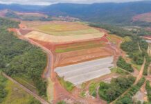 Barragem da Vale em Mariana tem risco elevado após problemas em taludes Barragem da Vale em Mariana tem risco elevado após problemas em taludes