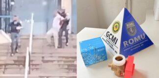 GCM, Itabirito: homem furta na Casa Farid, corre para Prefeitura e resiste à prisão; VÍDEO GCM, Itabirito: homem furta na Casa Farid, corre para Prefeitura e resiste à prisão; VÍDEO