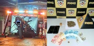 Após roubar dinheiro e celular em Itabirito, autor foge por telhados e moto usada no crime é apreendida na Vila Gonçalo