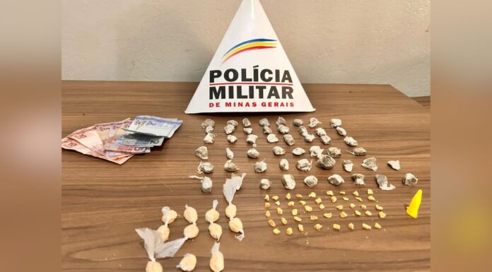 Ouro Preto: homem é preso vendendo crack, cocaína e maconha em Antônio Pereira Ouro Preto: homem é preso vendendo crack, cocaína e maconha em Antônio Pereira
