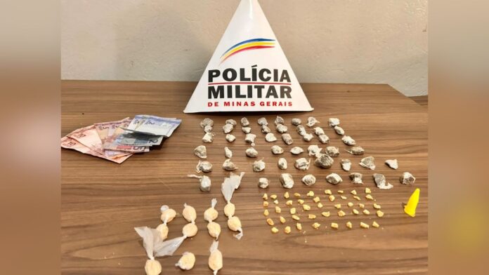 Ouro Preto: homem é preso vendendo crack, cocaína e maconha em Antônio Pereira Ouro Preto: homem é preso vendendo crack, cocaína e maconha em Antônio Pereira