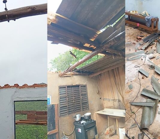 Itabirito: chuva destrói casa no Marzagão, e Associação pede ajuda para família Itabirito: chuva destrói casa no Marzagão, e Associação pede ajuda para família